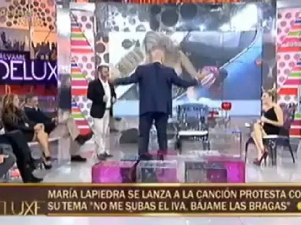 María Lapiedra en Sálvame Deluxe (28/09/2012)