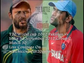T20 INDIA vs PAK 30 Sep Live Webstream Here Now At 7:30 Local Time