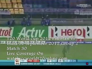 INDIA at PAK 30 Sep 2012 Webstream Here Watching Now 7:30 Local