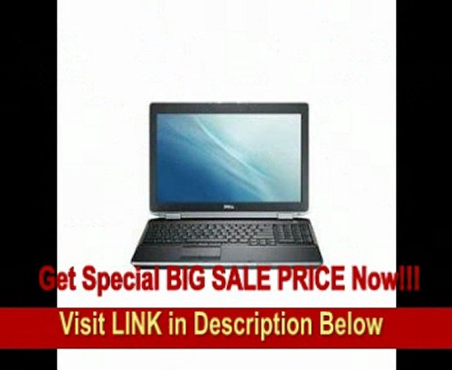 Dell Latitude E6520 15.6 LED Notebook Intel Core i5 i5-2520M 2.50 GHz 4GB DDR3 320GB HDD DVD-Writer Intel HD 3000 Graphics Bluetooth Windows 7 Professional 64-bit REVIEW