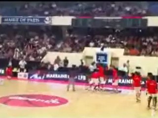 SHIRLEY SOUAGNON DOUBLE DUTCH AVANT LE MATCH BOURGES / PERPIGNAN