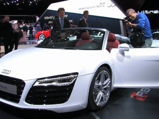 Stand Audi : Mondial de l'Automobile 2012