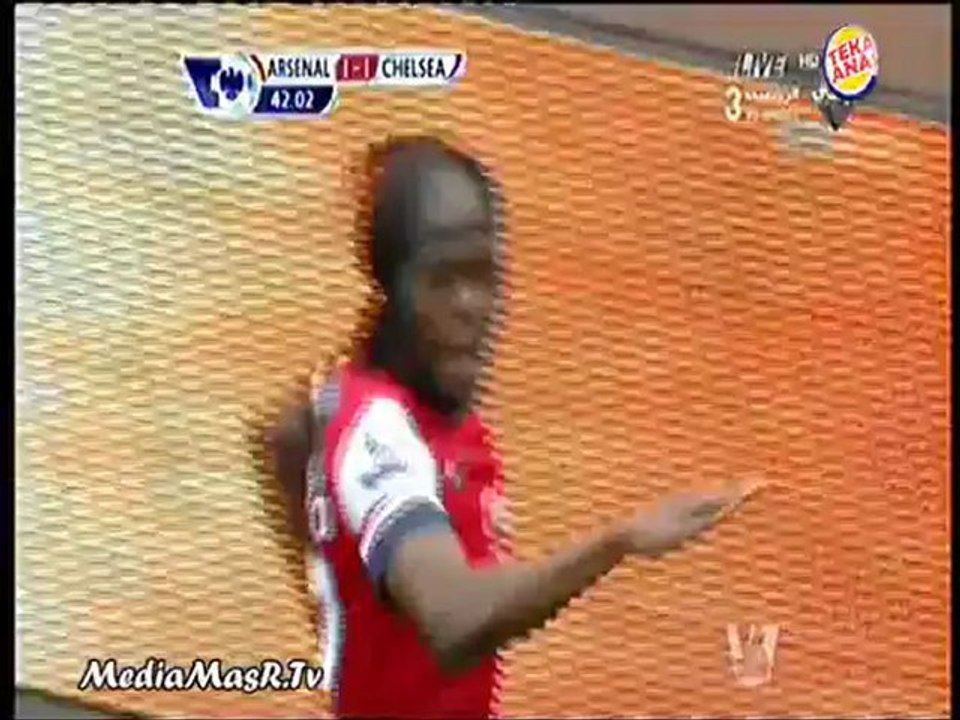 ملخص الشوط الاول من مباراة الارسنال و تشيلسي - الجولة الـ 6
