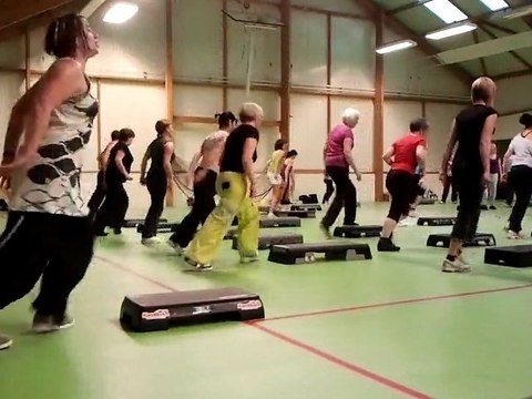 FIN DE COURS DE STEP, BAYEUX FITNESS FORME, MARS 2012, AGNES LOUER, 14400 BAYEUX