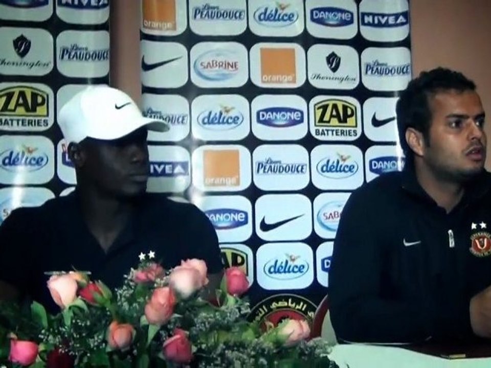 الندوة الصحفيّة للترجي قبل مباراة المرسى