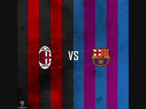 AC Milan-Barcelona: how to score to Barcelona (Boateng, Ibrahimovic, Pato after 24 seconds, T. Silva)