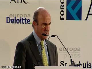 De Guindos: "Esperamos una huelga tranquila"