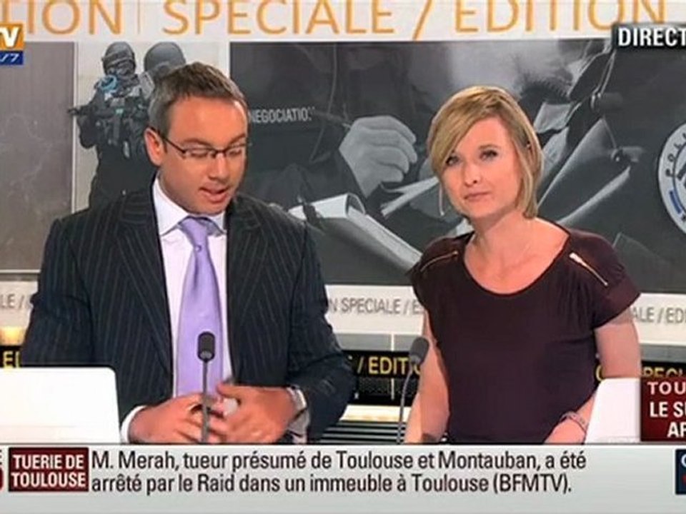 BFM TV, i-TELE et France 3 annoncent par erreur l'arrestation du tueur présumé de Toulouse