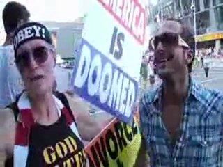 Lady GAGA is JESUS...westboro baptist protests