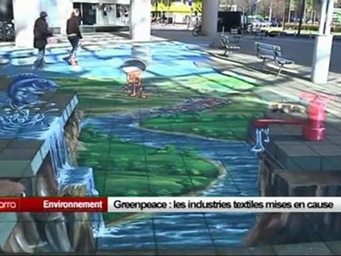 Greenpeace, les industries textiles mises en cause