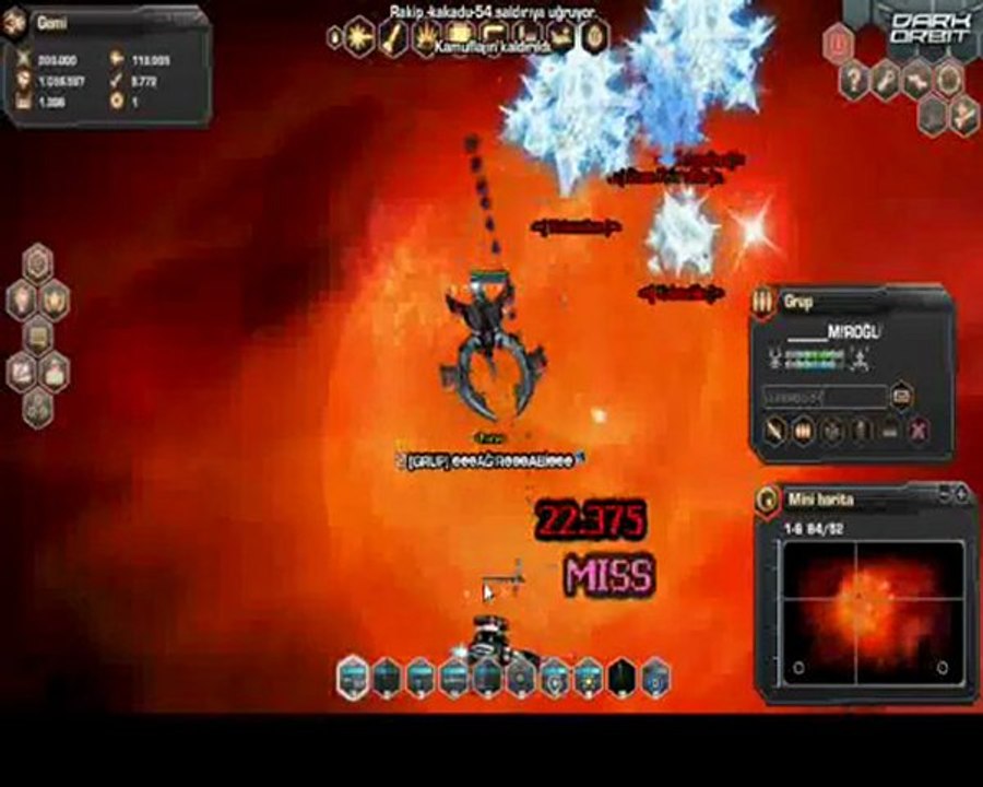 Darkorbit Tr6 Grup klanı iç savaş