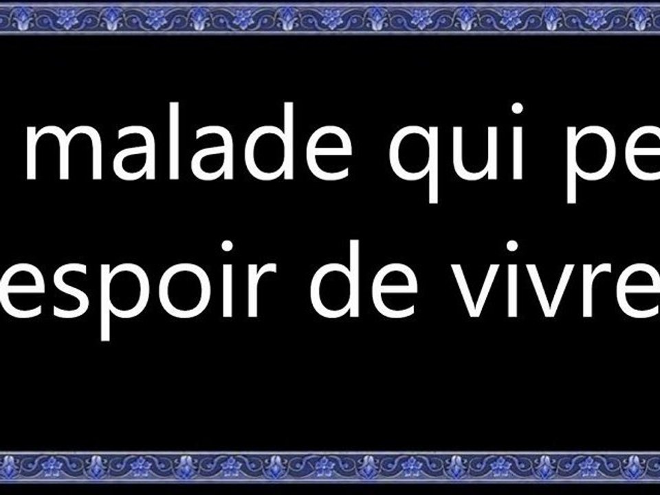 051 Du malade qui perd espoir de vivre vostfr by tiss38din