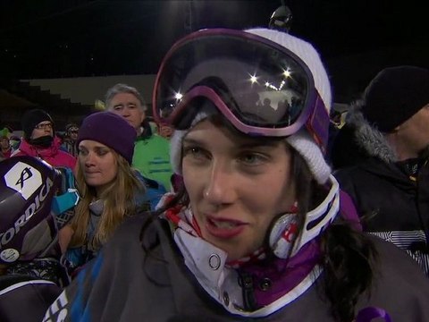 Winter X Games Europe 2012 - Roz Groenewoud Interview (Women's Ski SuperPipe Winner)