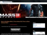 Mass Effect 3 From Ashes DLC Free Redeem Codes Xbox 360 - PS3