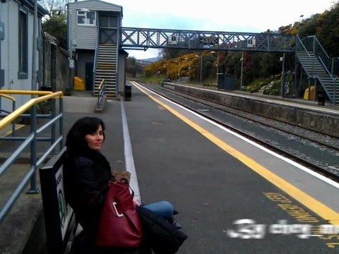 Wicklow Railway Station - Captured by my htc phone at 1730 hrs.