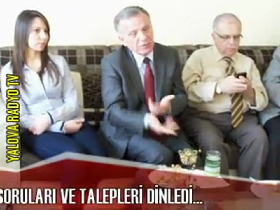 YAKUP KOÇAL, EV ZİYARETLERİNDE