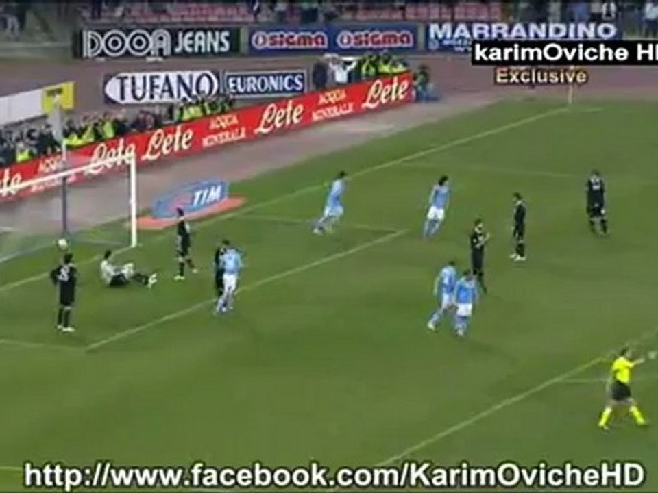 Napoli VS Siena (2-0) All Goals - Coppa Italia 21.03.12