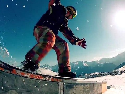 Winter 4 Days In Alpes d'Huez Mars 2012 GoPro HD2 (BlackStunt Prod)