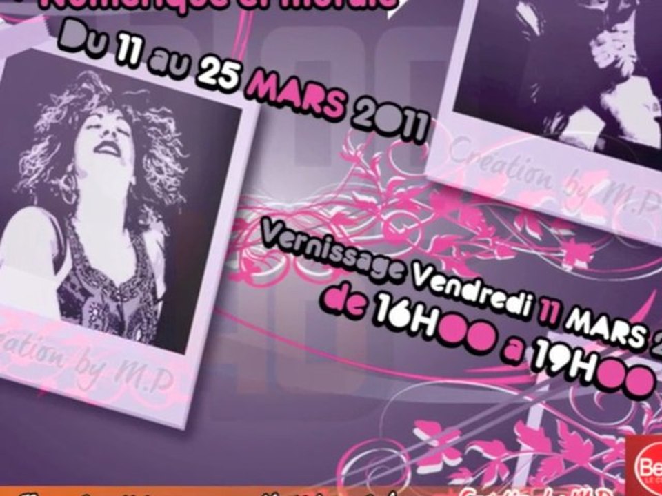 TEASER PROMOTIONNEL VERNISSAGE EXPO PHOTOS 11 MARS 2011