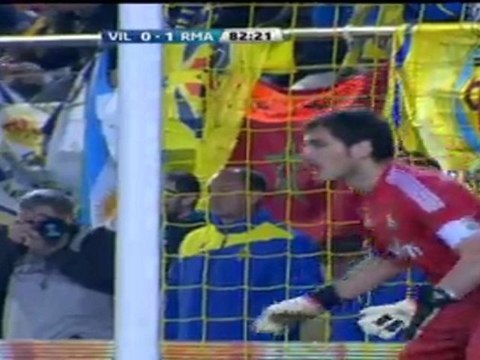 اهداف مباراة فياريال - ريال مدريد