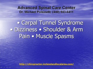 Chiropractor in Cleveland, Ohio Local Area.