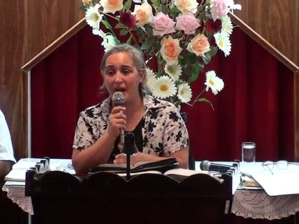Justificados por la Sangre de Jesus. Hna. Viviana Garcia. 21-02-2012
