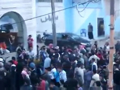 فري برس درعا الطيبة تشييع الشهيد البطل باسم أحمد الحريري أبو يزن 21 3 2012