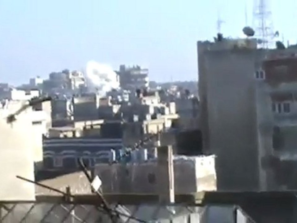 فري برس مدينة حمص تتعرض للقصف 21 3 2012