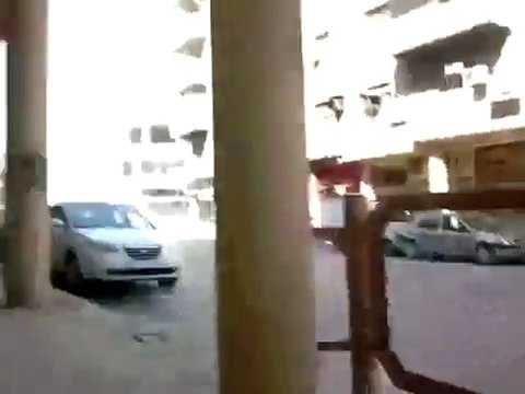 فري برس حماة المحتلة اضراب في شارع 15 أذار 21 3 2012