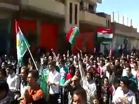 فري برس الحسكه عامودا مظاهرة حاشدة صباحية نوروز الحرية 21 3 2012 ج3