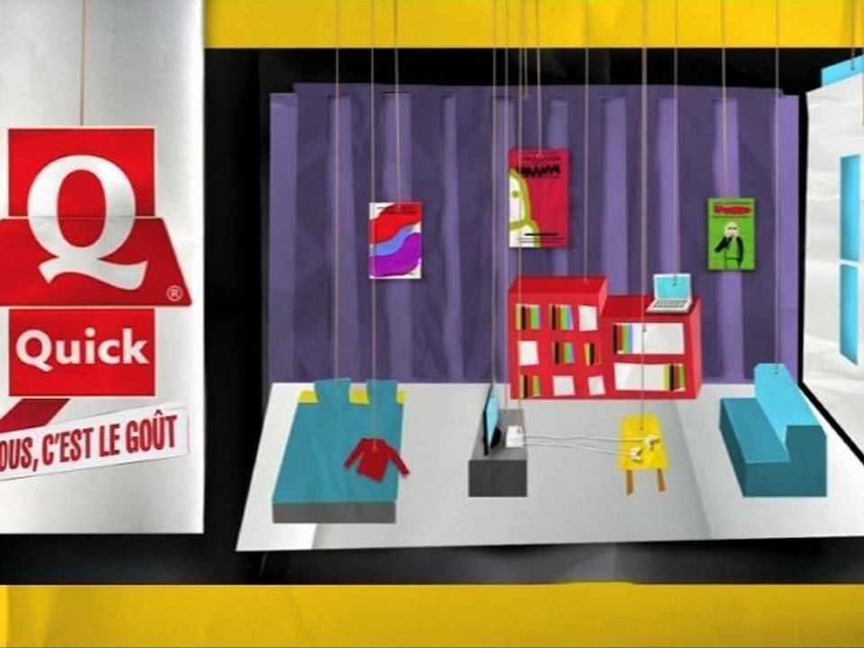 Film publicitaire Quick "appartement"