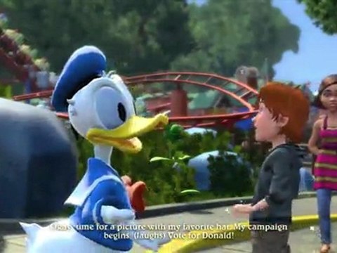 CGRundertow KINECT DISNEYLAND ADVENTURES for Xbox 360 Video Game Review