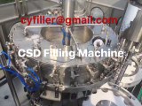 Carbonated Rinser Filler Capper Machine