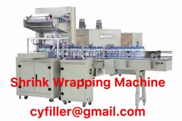 Automatic Wrap Shrinking Packaging Machine