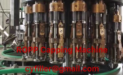 Glass Bottle Filler ROPP Capper