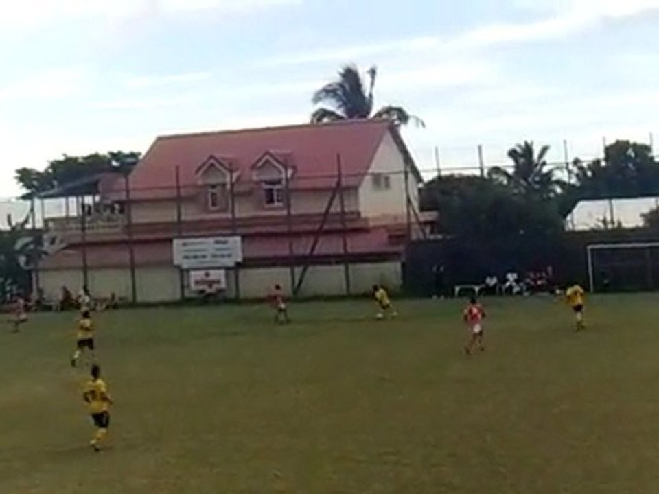 But de William Begue contre le FC Rivière des Galets