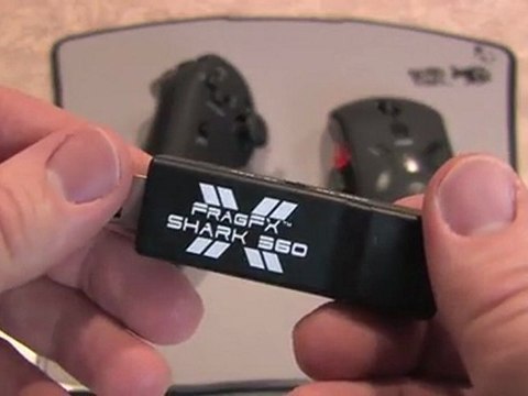 Classic Game Room - SPLITFISH FragFX SHARK 360 controller review for Xbox 360