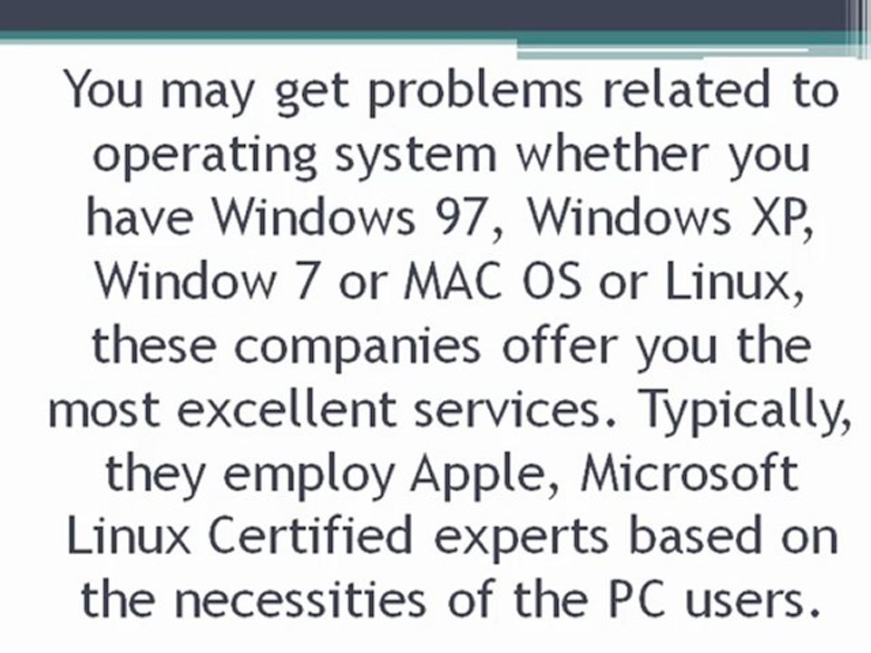 Online Computer Repair Fast and Reliable Service
