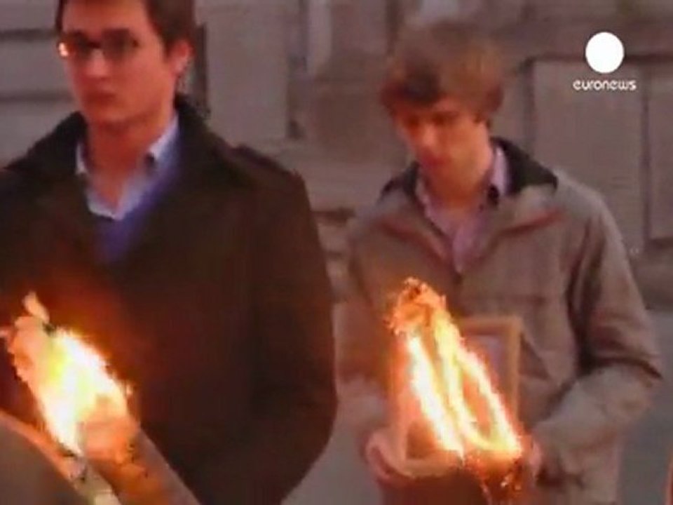 Candles are lit in Leuven for Swiss bus crash victims