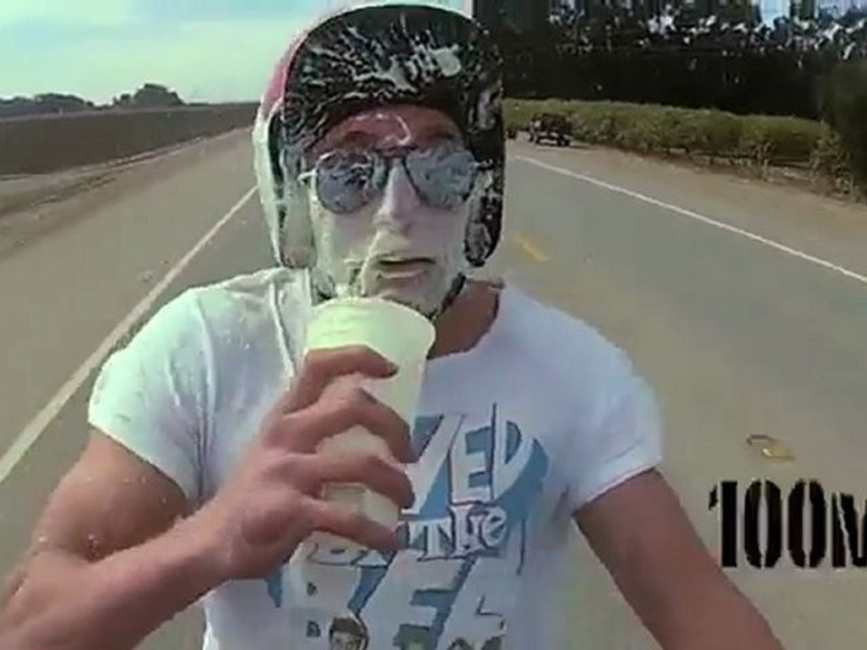 Drinking Milkshake at High Speed