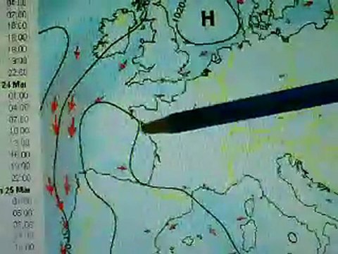 Prévision météo du jeudi 22 mars 2012 de Gigi