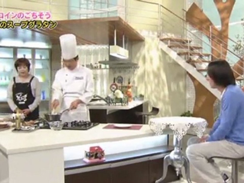 玉ねぎのスープグラタン