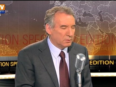 Toulouse : notre société a du mal à se défendre estime Bayrou sur BFMTV