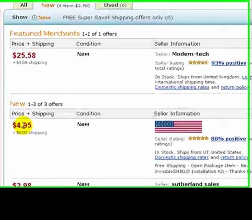 ZAGG invisibleSHIELD Nintendo DSI Screen Protector