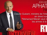 Claude Guéant invité de  Jean-Michel Aphatie, sur RTL