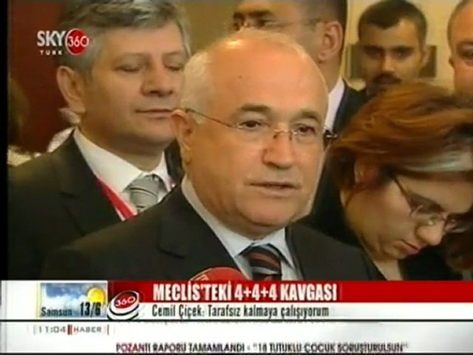 Meclis'teki 4+4+4 Kavgası