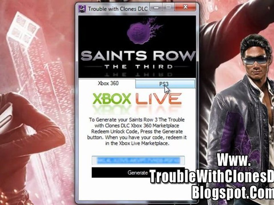 Saints Row The Third The Trouble with Clones DLC - Xbox 360 - PS3