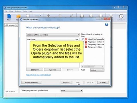 How to backup Opera bookmarks