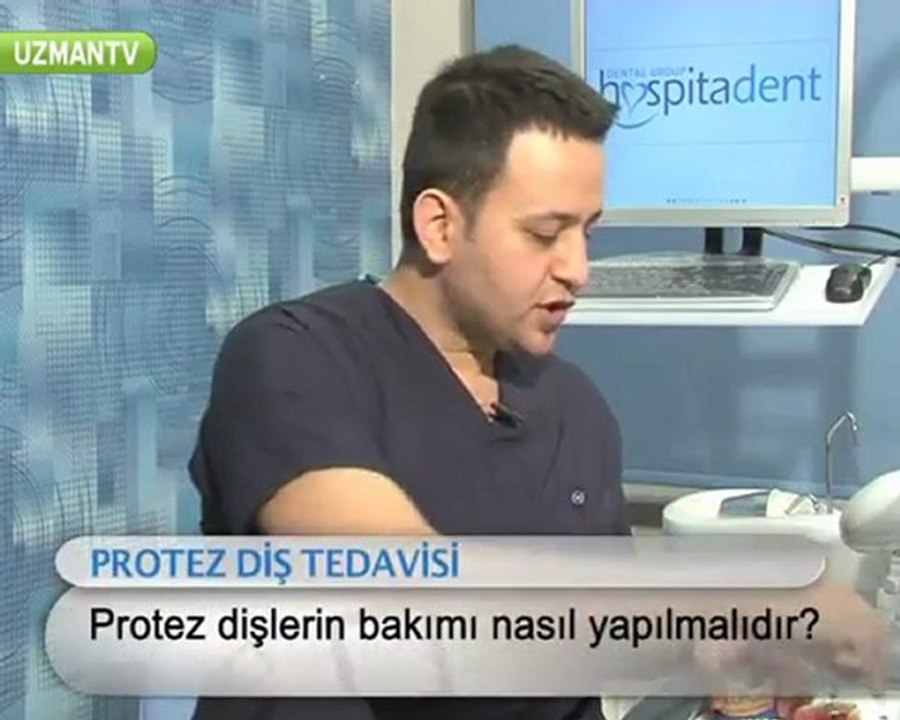 Protez dişlerin bakımı nasıl olur?_Nurettin Ramazanoğlu