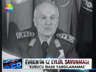 Evren'in 12 Eylül Savunması - 21 mart 2012